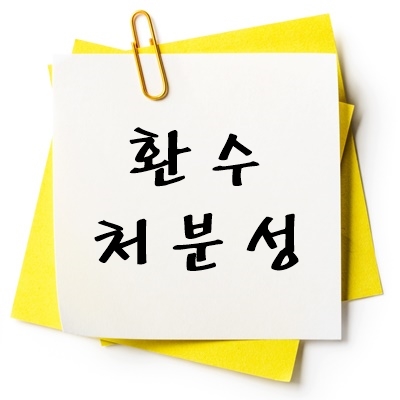 환수 처분성