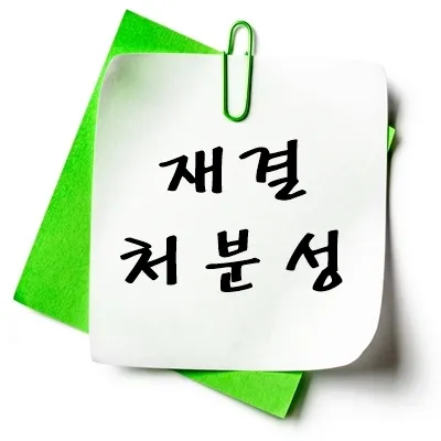 재결 처분성