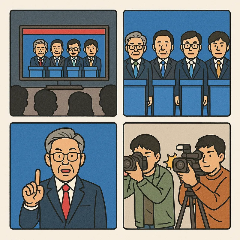 이재명·김문수·이준석·권영국 4명만 토론하는 이유