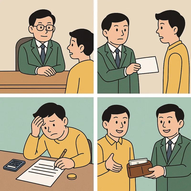 세금 신고 결정 경정 개념