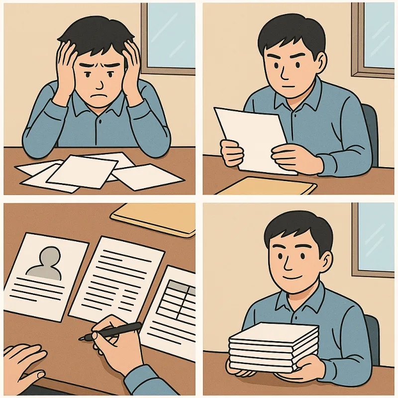 개인 파산 신청 필수 제출 서류