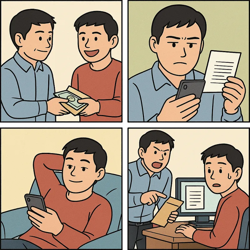 꿔준 돈 지급 명령 후 압박 방법