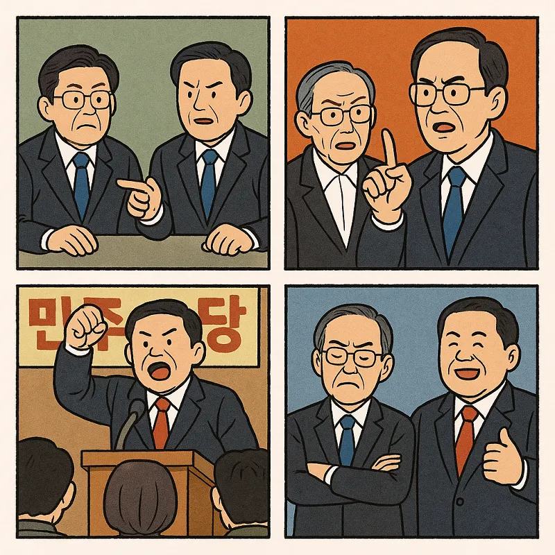 김문수 한덕수 단일화