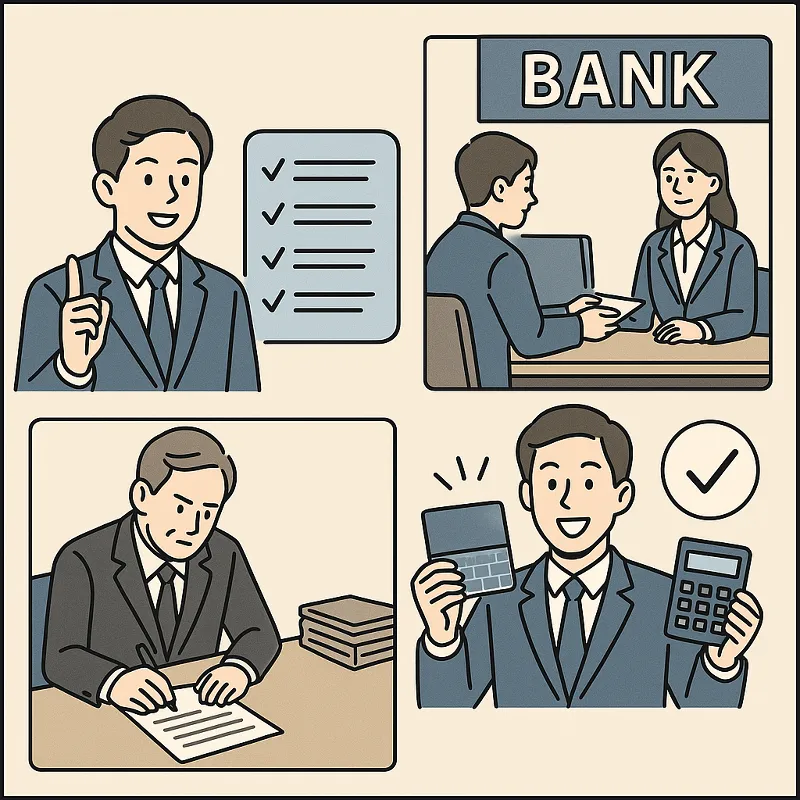 법인통장 개설 절차