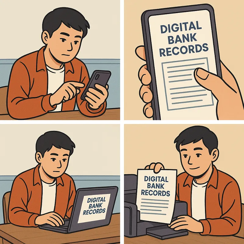 개인회생 비대면 은행 계좌