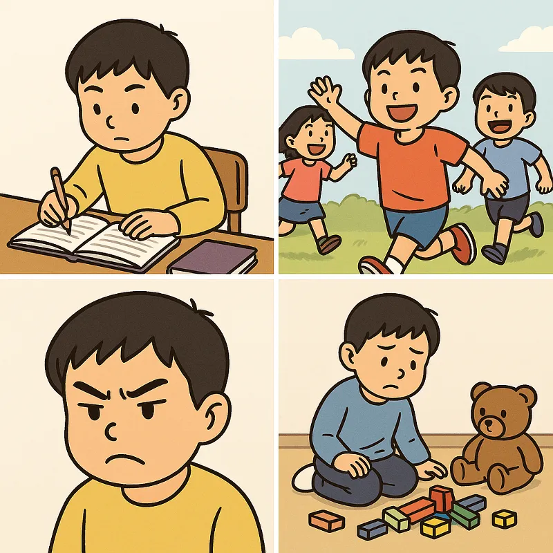 아이들이 놀지 않으면
