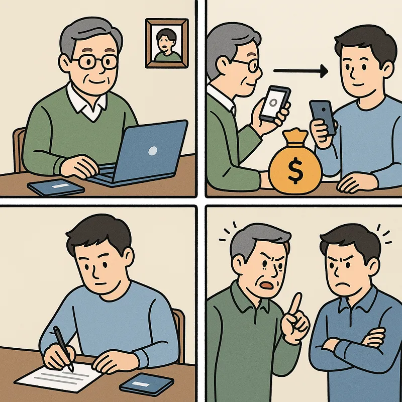 증여세 신고 후 돈 돌려준 경우