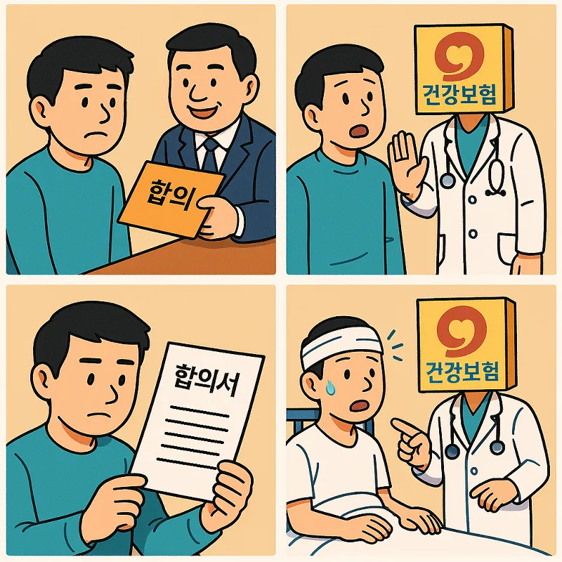 가해자와 합의 후 건강보험공단 부당이득 환수
