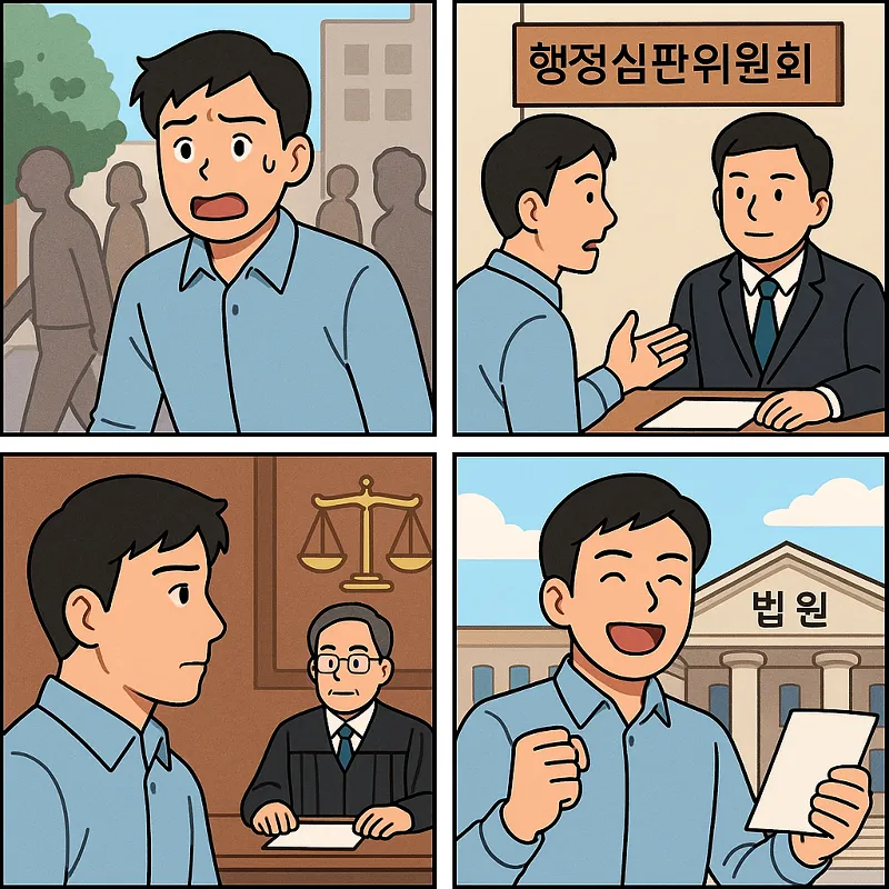 행정심판 행정소송 차이점