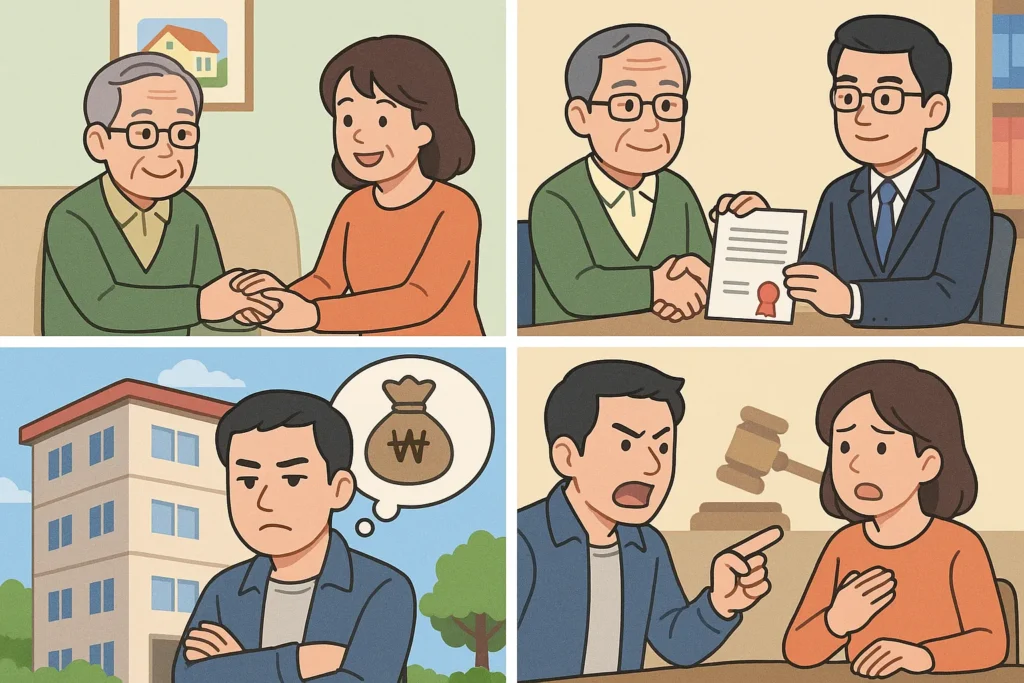 유언공증 보증금 상속 분쟁과 무효소송 가능성 총정리