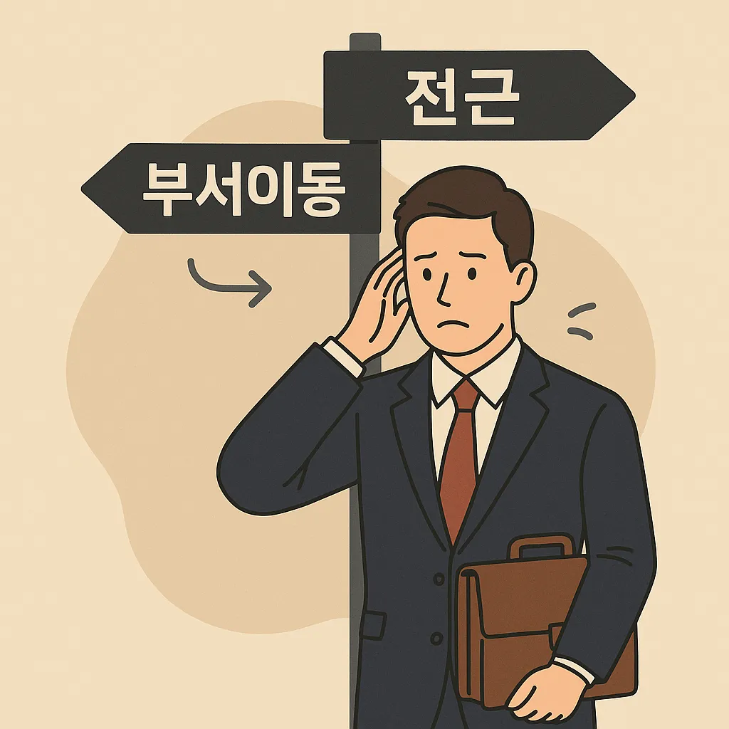 부서이동 실업급여